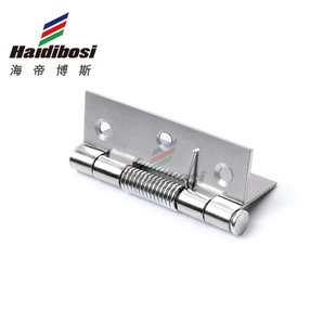 Stainless steel spring hinge small lotus leaf mini automatic torsion spring hinge return elastic hinge hardware accessories