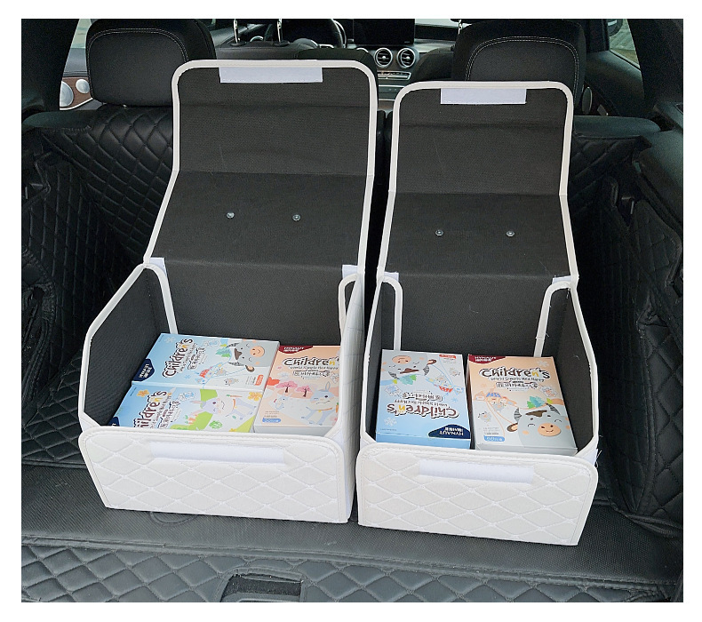 Car Storage Box storage bag car trunk storage box storage box cute multifunctional sundries box for women