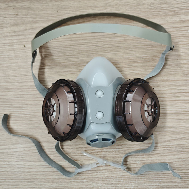 DJ - 906 máscara de polvo de silicona doble caja