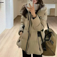 冬季连帽收腰显瘦羽绒服外套9779