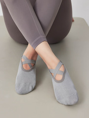 Yoga Slip-Resistant Professional Women's Summer Fitness Sports Socks Silicone Short Socks Jump Rope Dance Socks Pilates Women's Socks