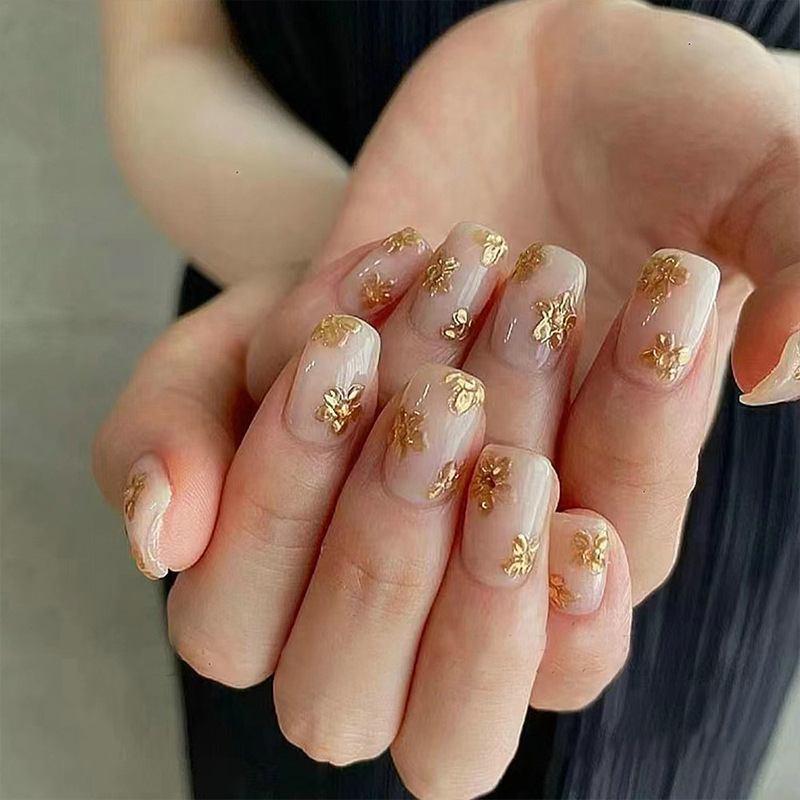 10g Weight Nail Sticker Nail Supplies 1 Set Quantity Stickers Material Starry Sky, Flower, Butterfly Pattern Retro, French Style, Simple Style Style Retro French Style Simple Style Starry Sky Flower Butterfly Stickers Nail Sticker 1 Set 无