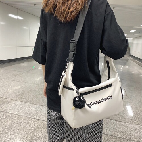 Couple's Single Shoulder Bag 2025 Korean Version, Wise Camping Style Trendy Crossbody Bag for Men, Personal Stylish Casual Backpack for Women