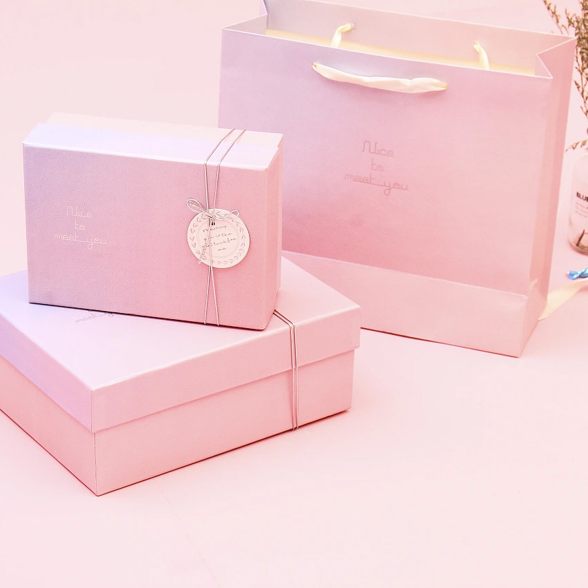 批发礼品包装盒礼品袋首饰盒产品包装盒配套化妆品盒纸盒 喜糖盒