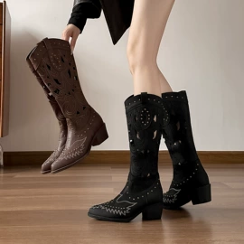 女式皮靴;女式时装单鞋;坡跟凉鞋