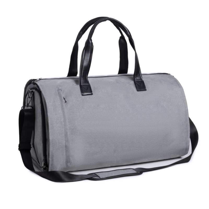 Nueva ropa de viaje bolsa de equipaje de transformación para llevar bolsa de ropa de cuero artificial impermeable traje de viaje correa de hombro