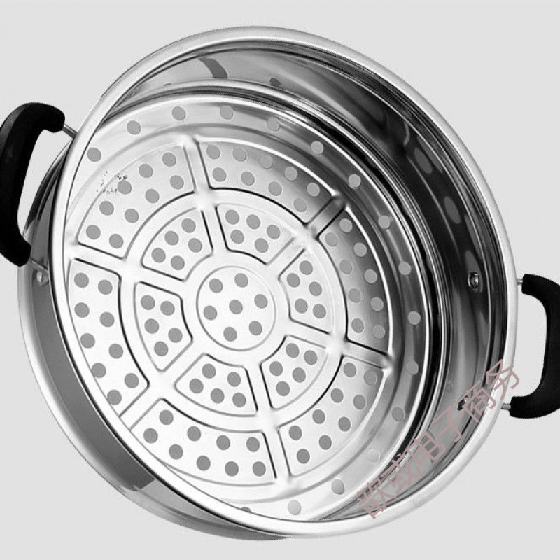 Stainless steel steamer Steaming grid General type Food warmer Steamers Steaming grid heighten thickening steamer Foreign trade factory Supply chain