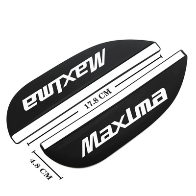 car logo Juke, Rearview mirror rainproof sticker - nissan-4-maxima
