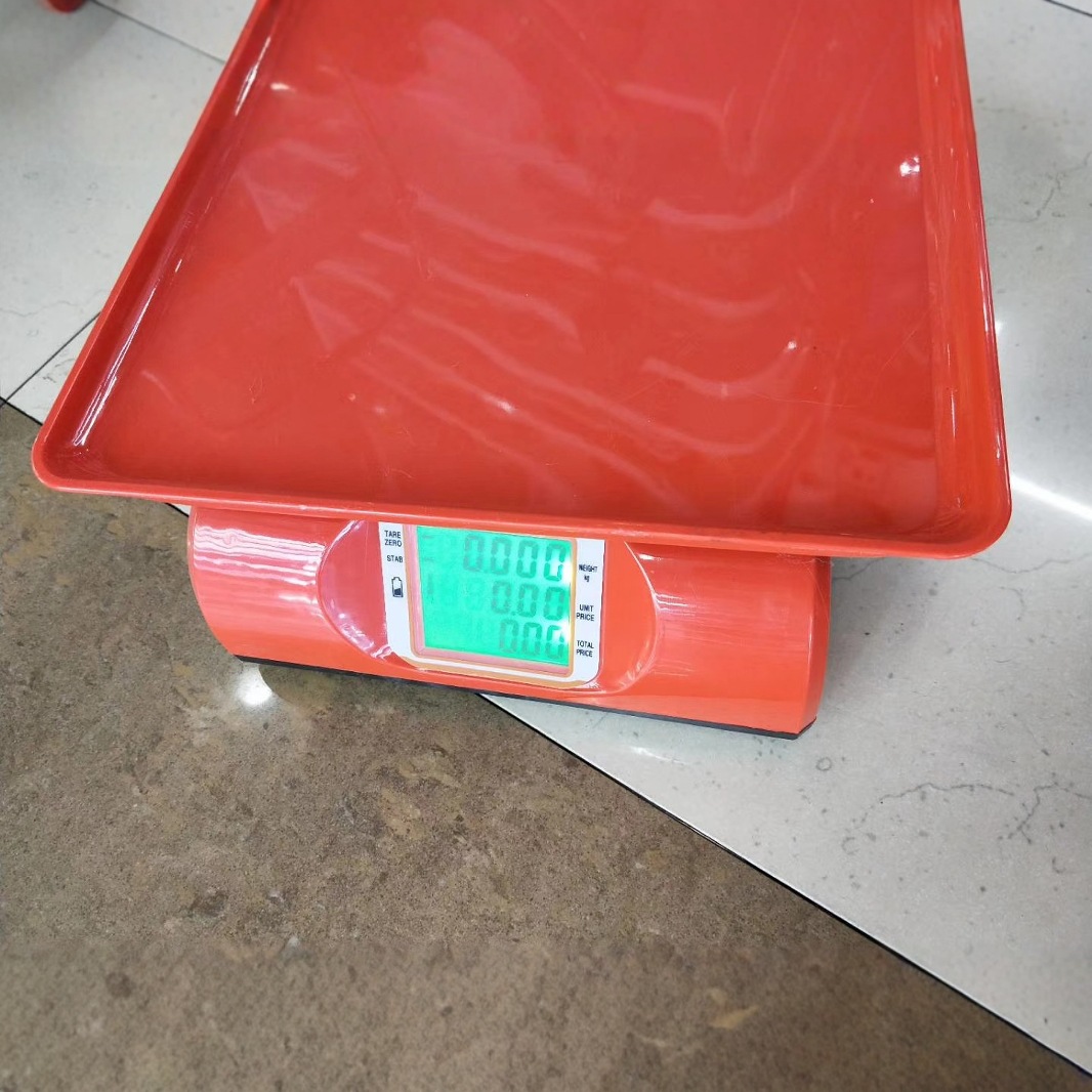 2025 805 nueva pequeña escala electrónica doméstica retroiluminación 40 kg de exportación de escala de frutas