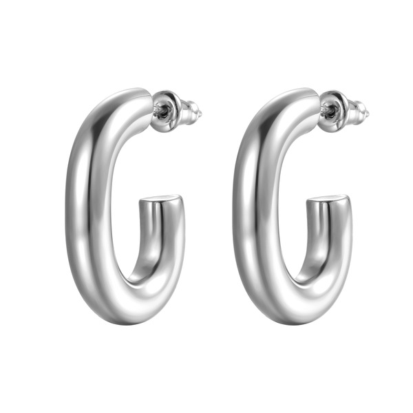 geometric earrings stainless steel