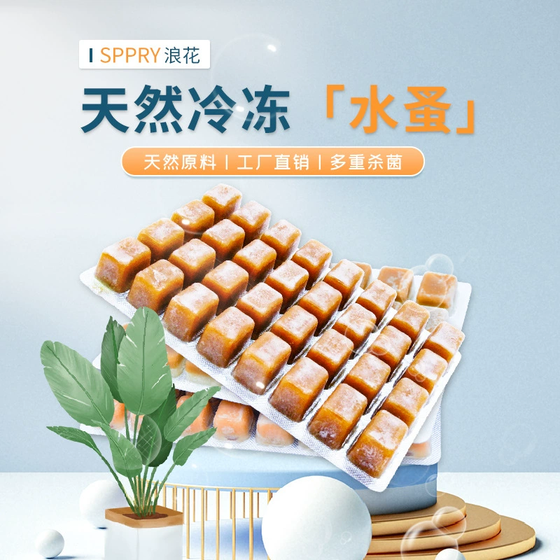 [Spray Factory] Замороженная Daphnia Bouncer Маленькая тропическая рыба Еда Замороженная Рыбная ошибка Павлин Рыба Данио