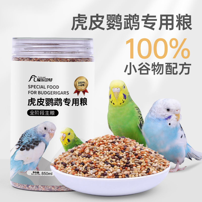 Dwarf Parrot Special Feed Mixed Birdseed with Hulled Millet, Yellow Millet, and Safflower Seeds - Wholesale