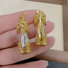 タイ仏牌阿賛空撒愛符管ネックレス女小衆古法ファッションシンプル風仏飾りペンダント