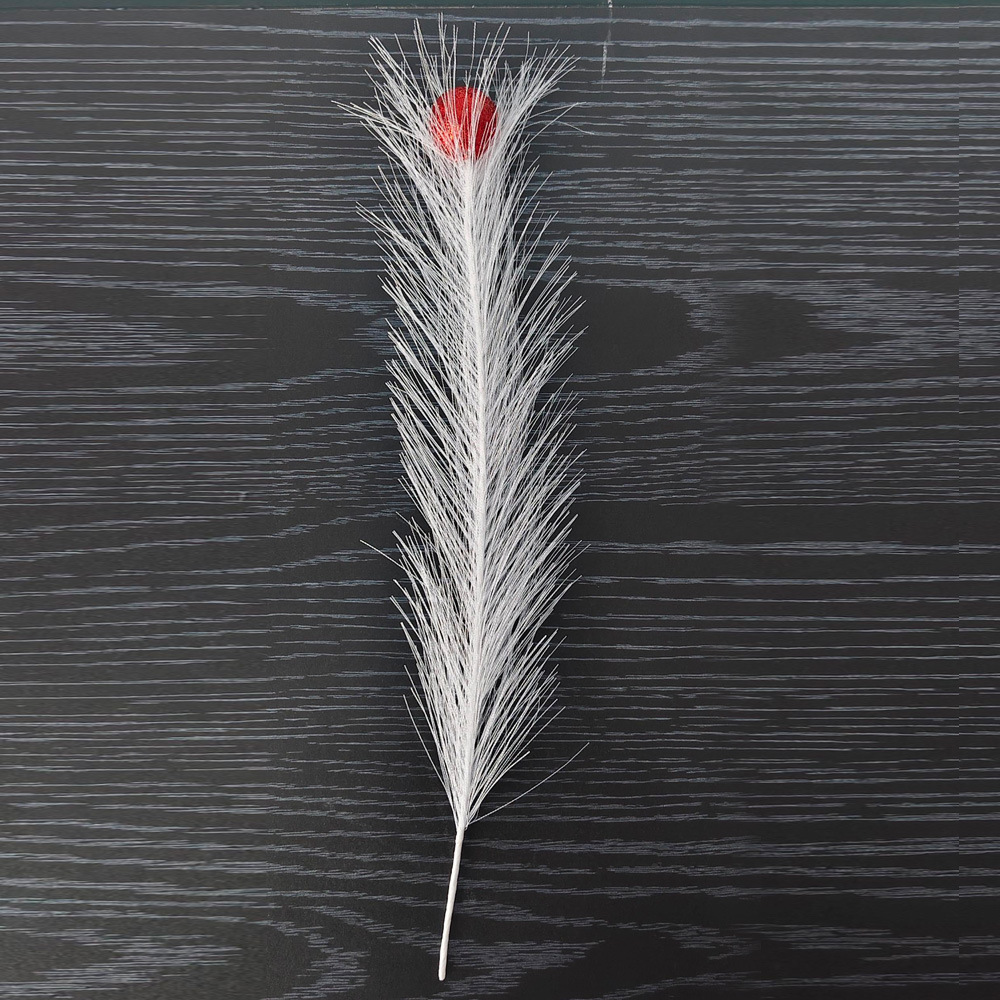 Ventas transfronterizas de caña frutas rojas Pampas hierba árbol de Navidad bolas de hadas decoración para el hogar colgar accesorios adornos