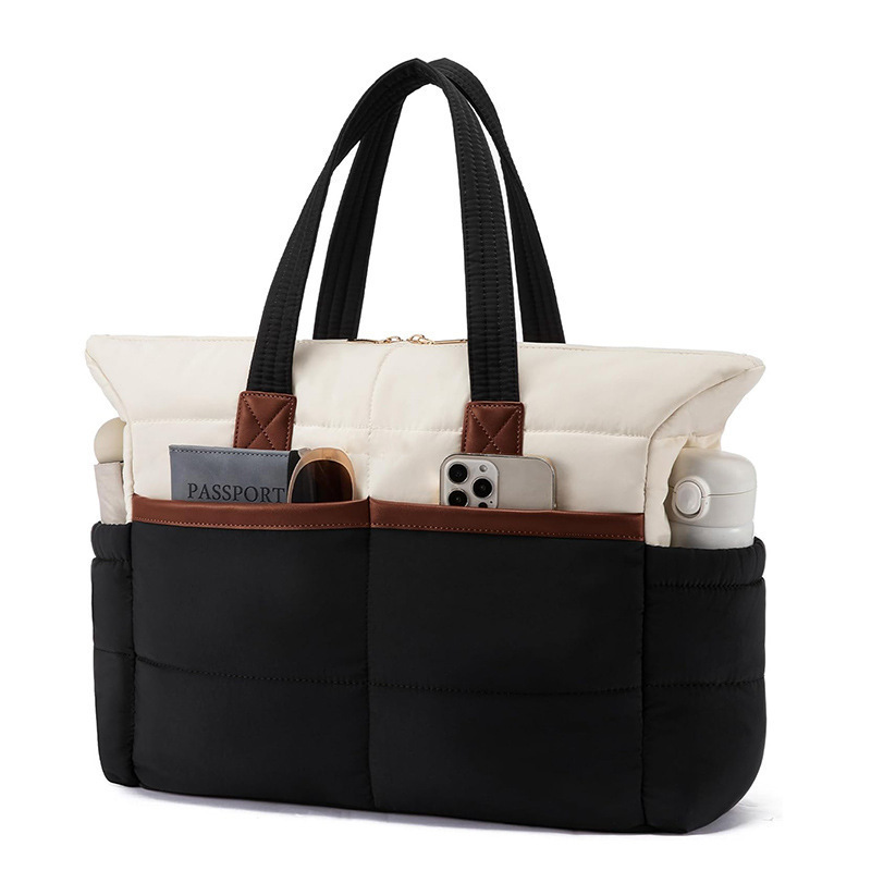 Amazon's New Lightweight Tote Bag, Work Travel Casual Shoulder Bag, Fashionable Large Capacity Bag for Women