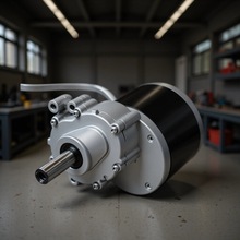 尤奈特同款MY1016Z2 250W24V 电动轮椅车电机 低转速有刷减速电机