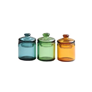 Multi-color optional 6/8 points miniature food play glass bottle doll house diy model accessories 1:12 spot ins