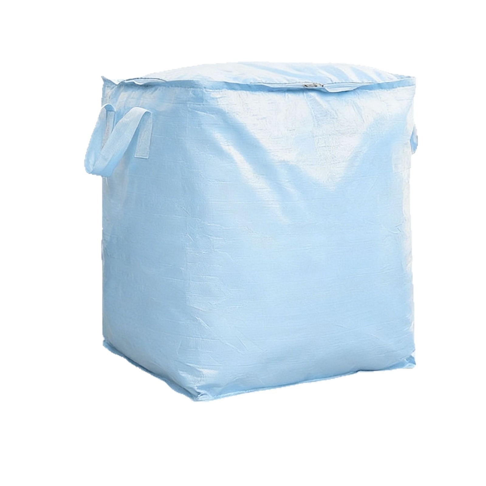 Quilt Storage Bag with Reinforced Webbing, Waterproof, Dustproof, Wear-Resistant, Thickened, Foldable Travel Packing and Moving Bag