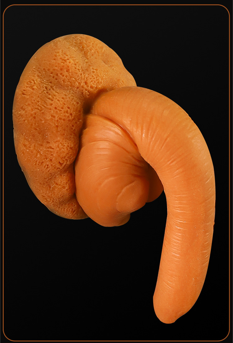 Special-Shaped Liquid Silicone Anal Plug for Adults, Waterproof Design — detail image 19