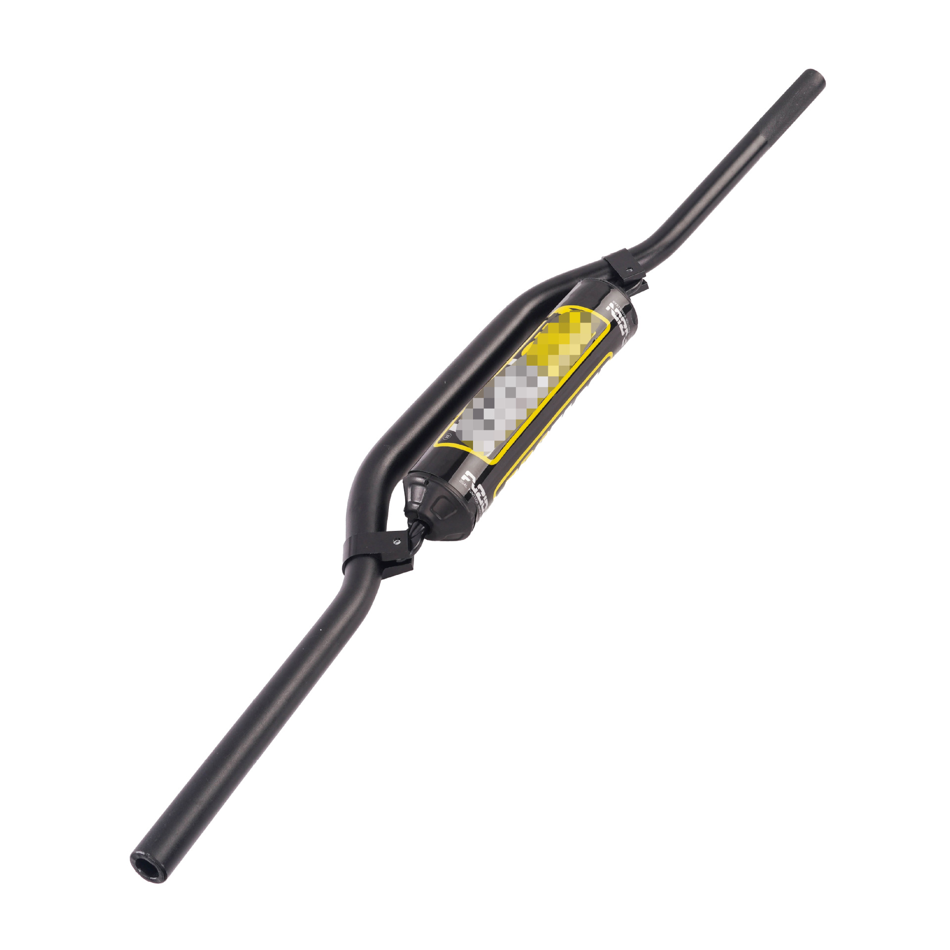 Negro + barra transversal + algodón para la protección del pecho