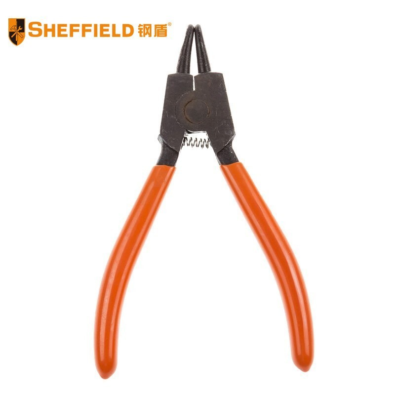 钢盾 SHEFFIELD S047021-S047036 美式轴用/穴用曲口/直口卡簧钳