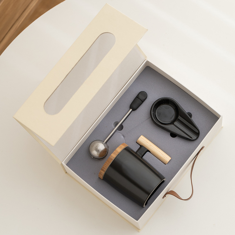 Conjunto de regalos de negocios de cerámica con filtro cenicero con logotipo impreso de copa de regalo del día del padre