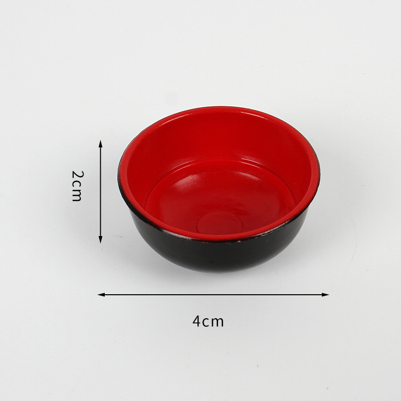 Mini plato de simulación tazón pequeño cubiertos DIY miniature accesorios de comida para jugar en casa cocina de cocina juego de juguetes