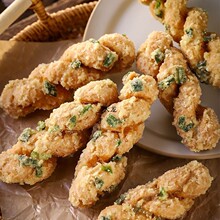 老狮夫蒜蓉枝闽南泉州产茶点手工大麻花厦门产油赞子潮汕油索