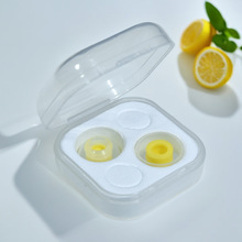 明黄液态硅胶耳塞套入耳式hifi耳机耳塞帽独特圆形带滤网结构耳帽