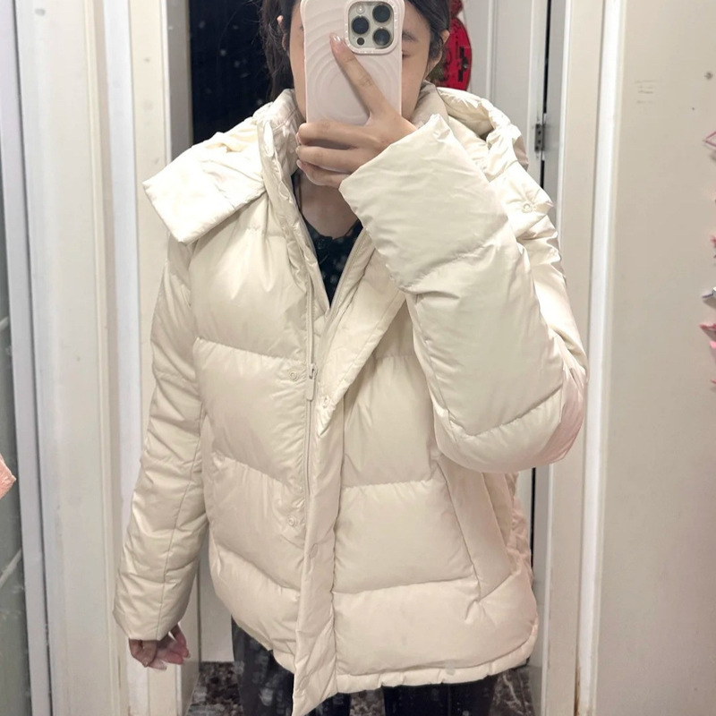 Wholesale foreign trade lulu original label four-panel down jacket vest Wunder puff warm winter