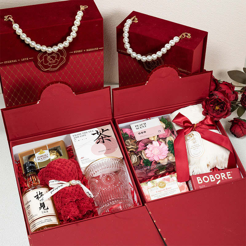 ツバキの花の結婚のお土産セットの完成品はお客様にお連れします。|undefined