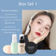 Honey bundle such as early Beauty Base makeup four-piece set of Foundation liquid isolation cream BB cream makeup front milk powder four-piece set