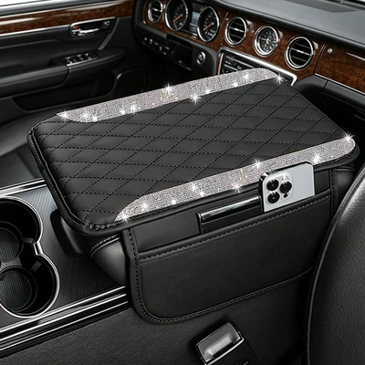 Armrest box pad: Car Armrest Mat, High-End Armrest