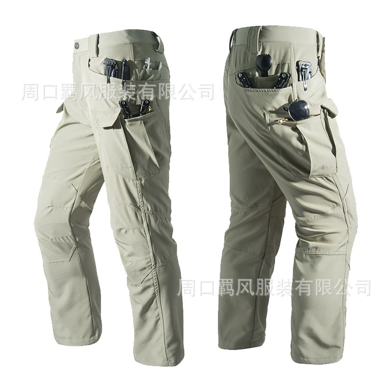 Трансграничные архонты x7 тактические брюки мужские весенне-осенние анти-царапины свободная тренировочная одежда боевая одежда с несколькими сумками армейские брюки