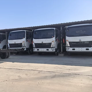 出口 挖机平板拖车重汽豪曼挖掘机运输车集装箱车自卸车