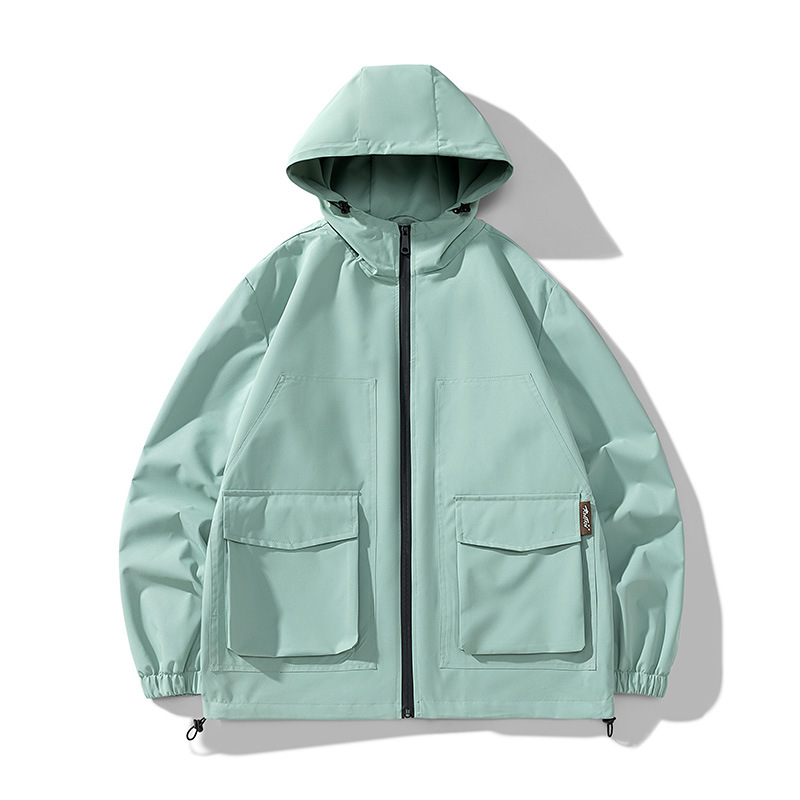 Men's clothing new men's spring and autumn workwear jacket trendy brand casual sports spring and autumn jacket Korean style trendy clothes_voghion.com