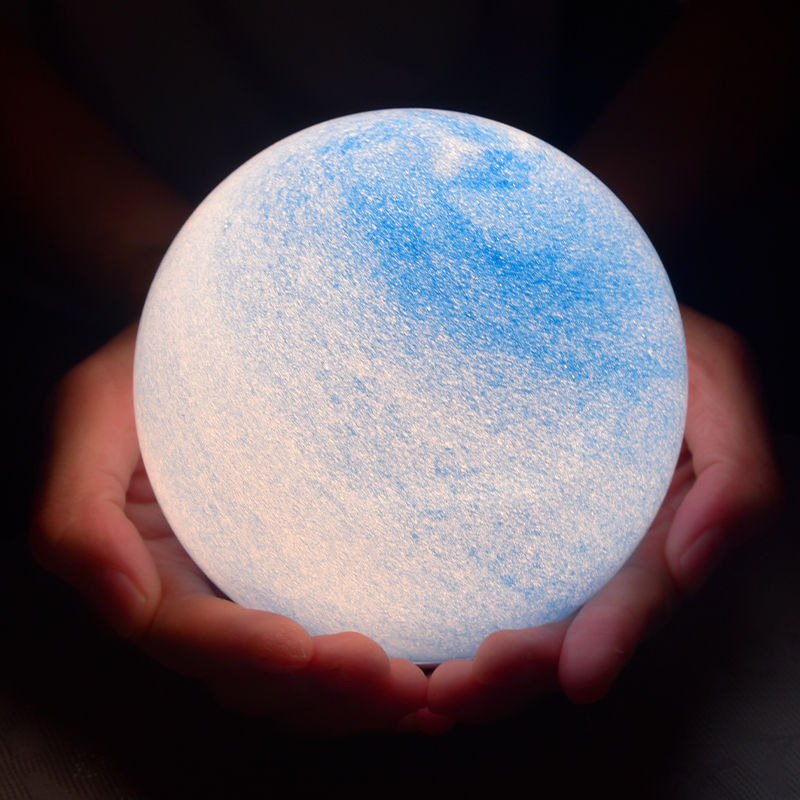 磁悬浮3D月球灯月亮灯创意小夜灯梦幻星球星空灯睡眠卧室床头台灯|undefined