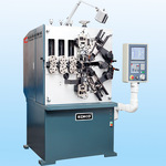 KCT-540电脑数控压簧机生产1.6-4.5各式压簧产品
