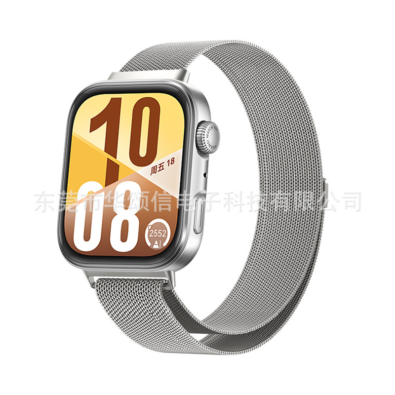 Huawei fit4 ウォッチミラネーゼストラップ HUAWEI watch fit3 磁気ループミラネーゼストラップに適しています|undefined