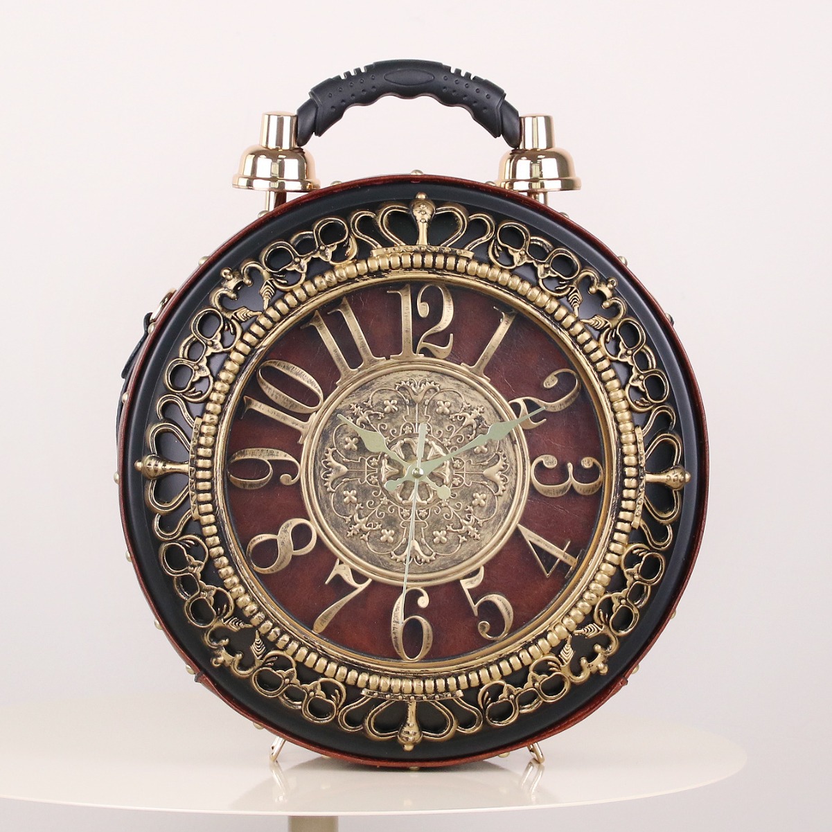 Nuevos bolsos de estilo retro, bolsos creativos y personalizados, bolsos de relojes divertidos, bolsos inclinados de un hombro para mujeres, baterías disponibles