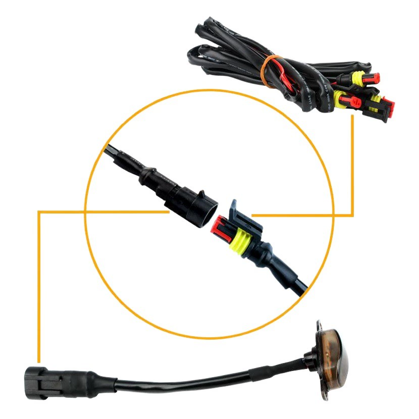 Китай чистый маленький желтый свет 17-19 F150 Raptor автомобиль модифицированный светодиодный Китай Чистый свет пикап внедорожное колесо бровь сигнальная лампа