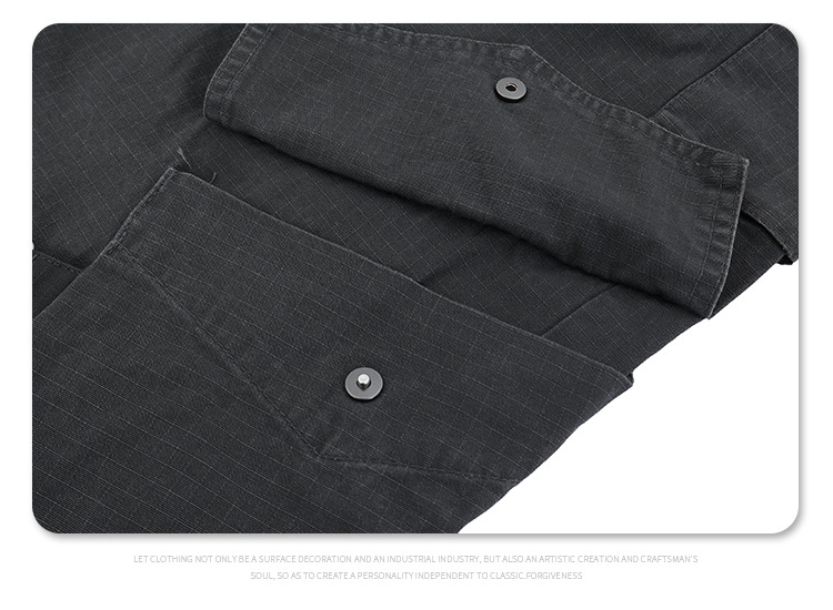 Miesten vaatteet Lanhai miesten syksy- ja talvivaatteet AC pestyt kuluneet taskulliset siteet housut löysät suorat rento retro työvaatteet leveälahkeiset housut miehille_voghion.com