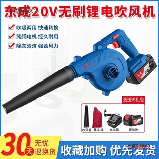 Dongcheng 20V Lithium Electric Hair Dryer Adjustable Speed Dcqf02-28 Blowing and Suction Dual-Purpose Blower Powerful Computer Metabo