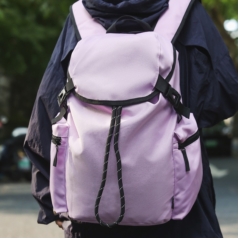 2024 nueva mochila de pareja de ocio simple, deporte y ocio, mochila de viaje al aire libre para estudiantes de gran capacidad