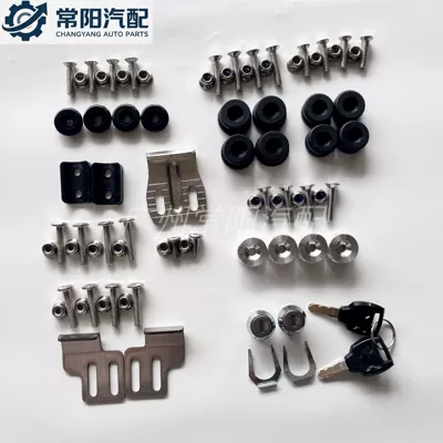 Motorcycle trunk – buckle, motorcycle aluminum alloy side