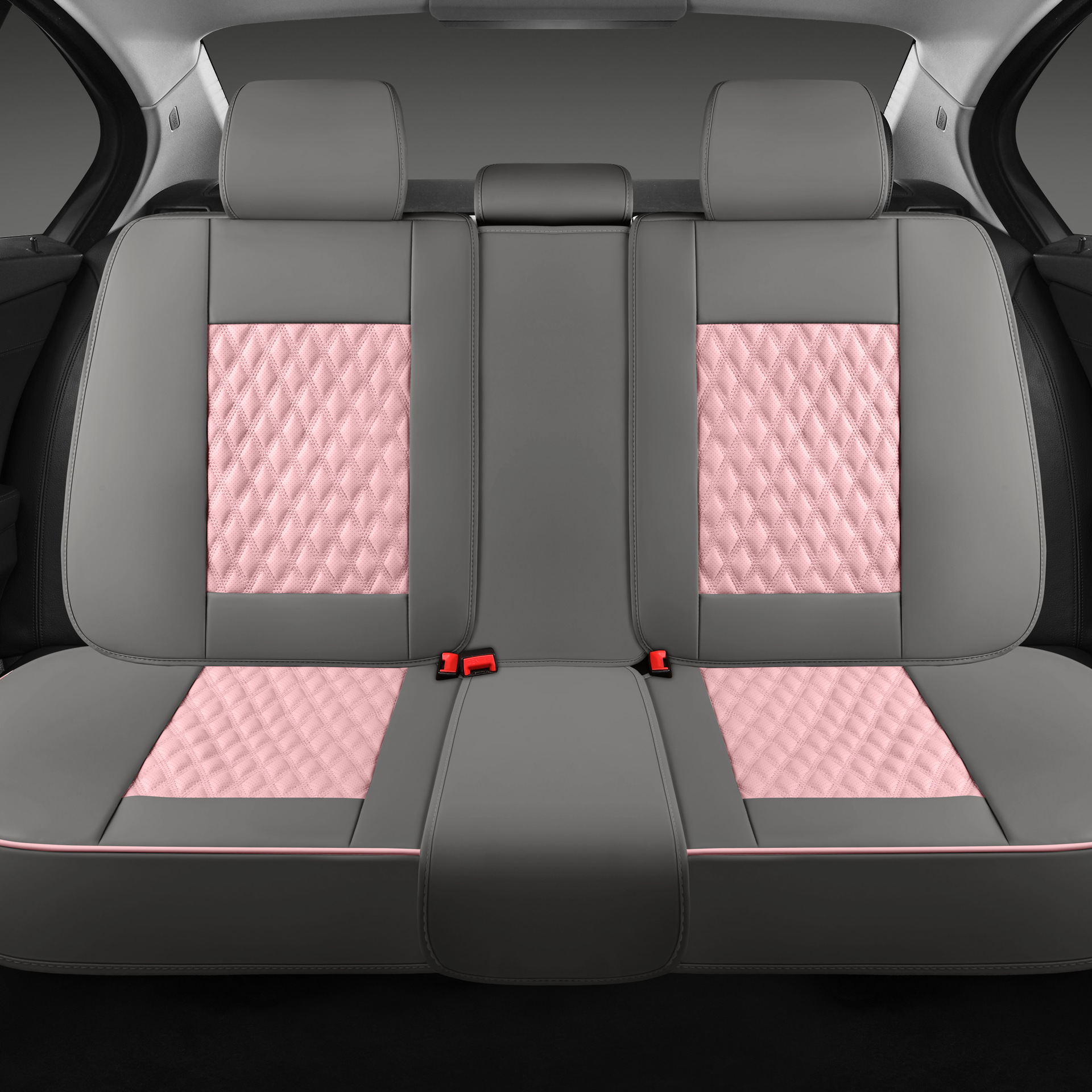 9D Full-Coverage Car Seat Cover, Universal for All Seasons, Breathable and Ventilated for Summer, Perforated Leather Seat Cover, Comfortable Car Cushion