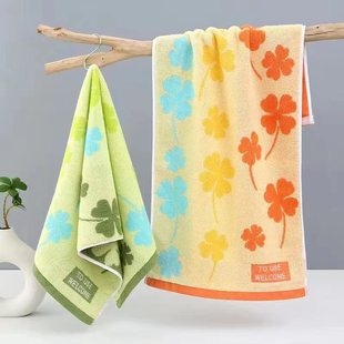 Factory wholesale cotton towel absorbent breathable face towel men and women adult couple towel mall supermarket gift towel