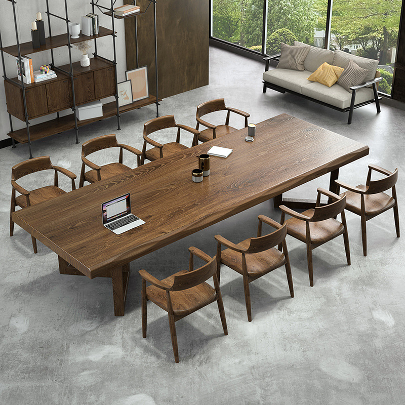 [추천] 3.2 m 회의 테이블 + 히로시마 의장 * 8