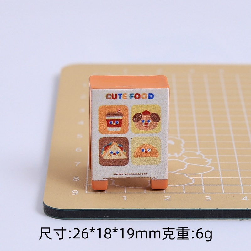 立体仿真广告牌可爱卡通手工diy饰品配件奶油胶树脂小配件材料包|undefined