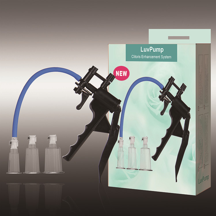 Foreign Trade Negative Pressure Breast Pump, Breast Stimulation and Teasing Vaginal Suction Device, Labia Nipple Enlarger, Adult Sex Toy